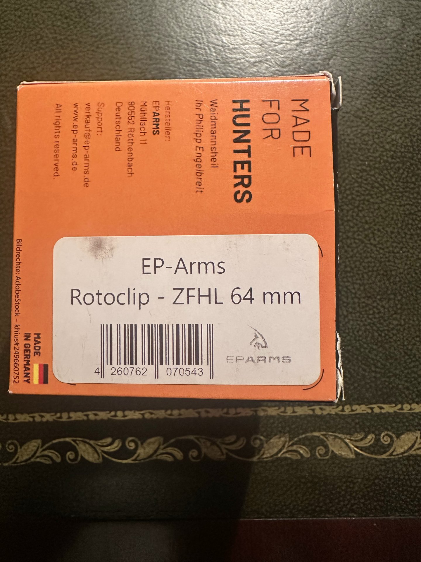 Objektivadapter RotoClip ZFHL 64mm von EP-Arms, EPArms – Bild 1