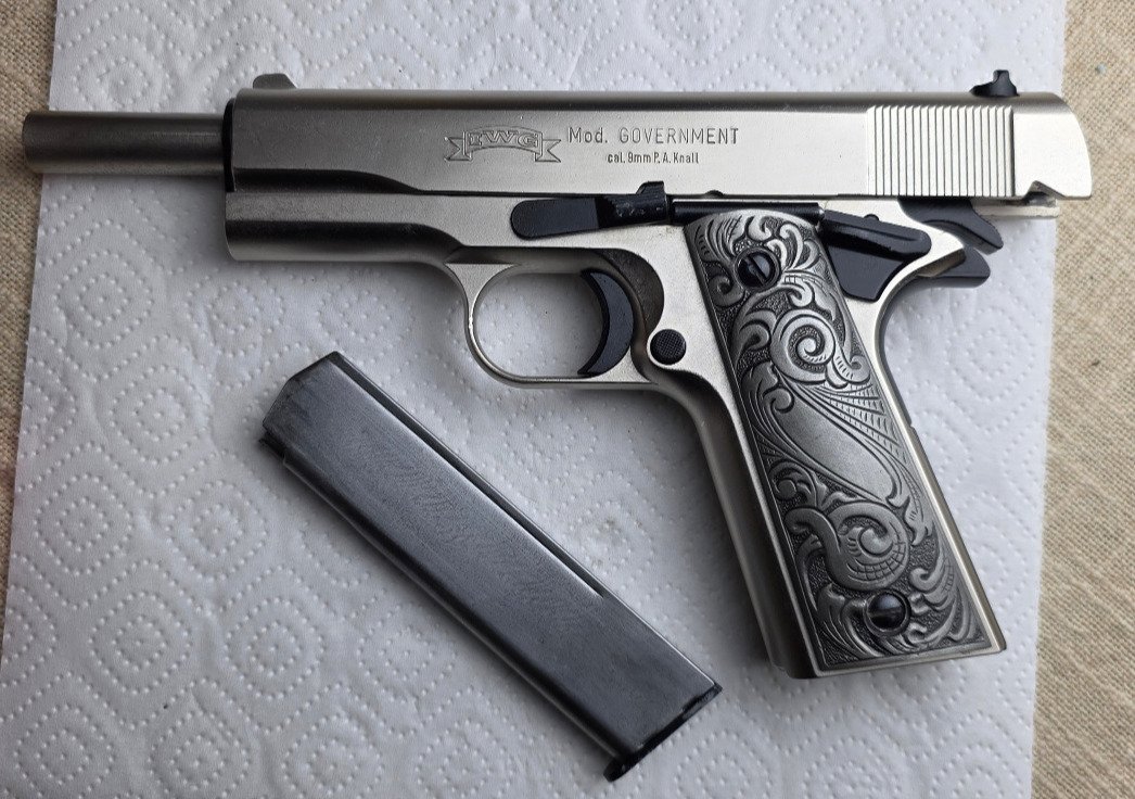 IWG GOVERNMENT – PTB 668 – 9 mm P.A.K. – verzierte Ausführung – Bild 5