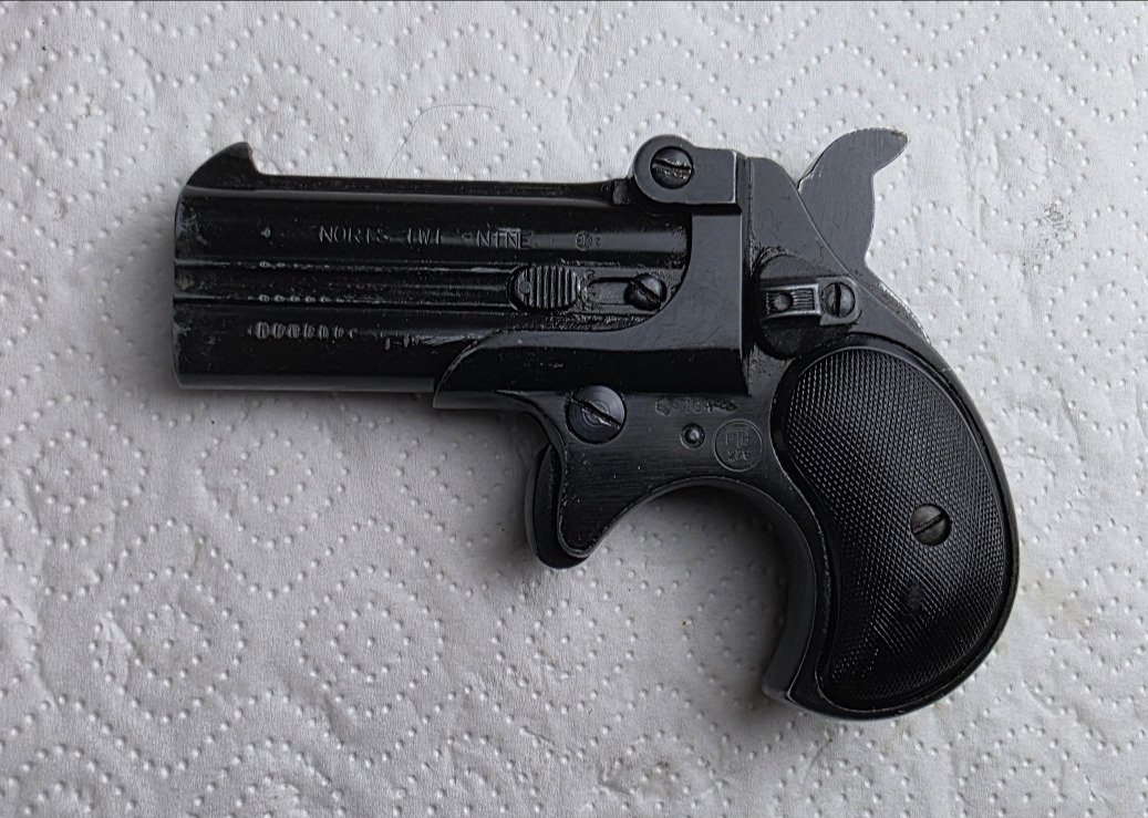 NORIS TWI-NINE DERRINGER – PTB 276 – 9 mm R Knall – West Germany – Bild 1