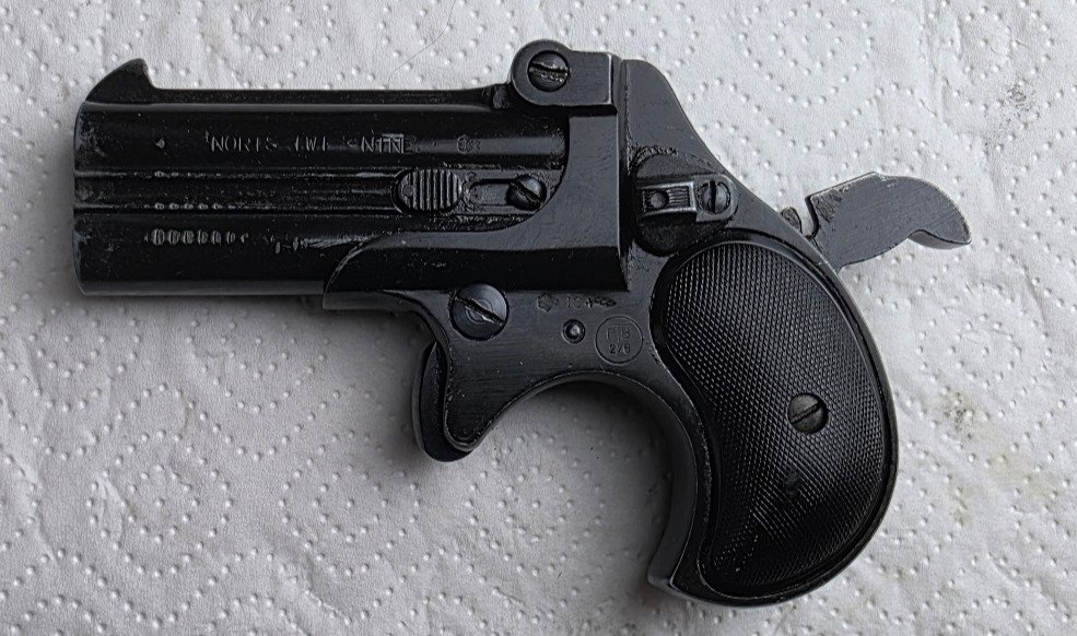 NORIS TWI-NINE DERRINGER – PTB 276 – 9 mm R Knall – West Germany – Bild 5