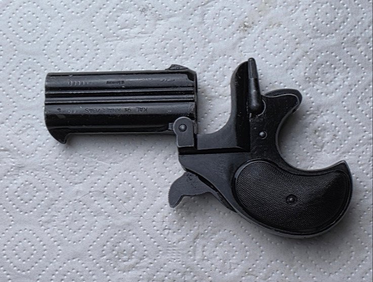 NORIS TWI-NINE DERRINGER – PTB 276 – 9 mm R Knall – West Germany – Bild 4