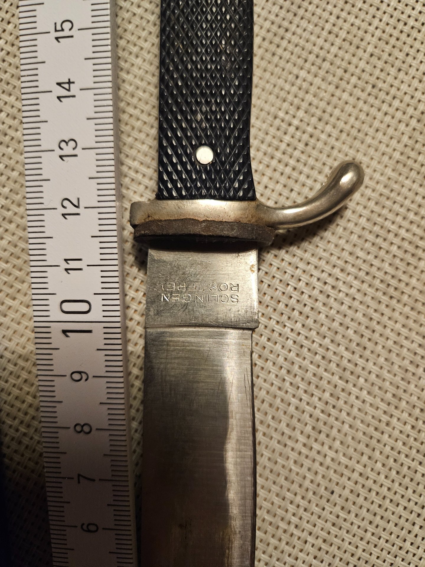 Altes Pfadfindermesser / Camp-Messer „Solingen Rostfrei“ – Rarität für Sammler – Bild 3