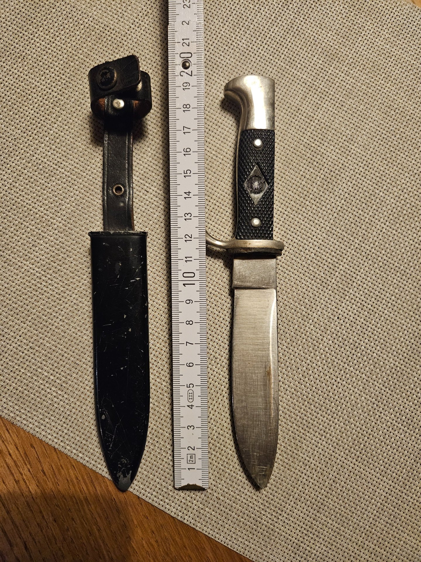 Altes Pfadfindermesser / Camp-Messer „Solingen Rostfrei“ – Rarität für Sammler – Bild 1