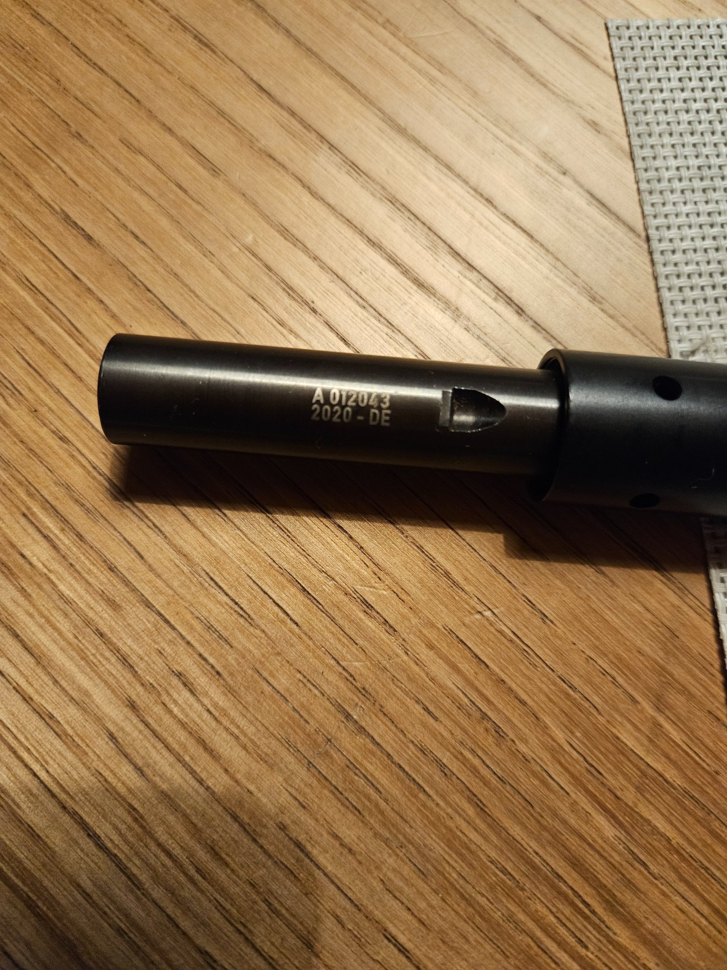 Weihrauch HW 100 Ersatzlauf 5,5 mm – 60 cm Shrouded Barrel (Ohne Dichtung) – Bild 2