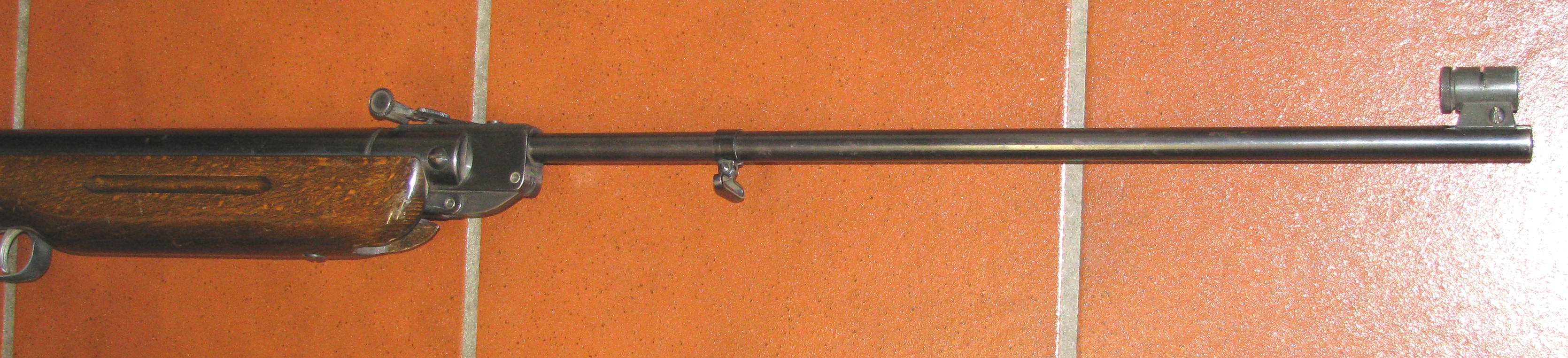 Altes BURGO Luftgewehr in Kal. 4,5mm mit der Nummer 124850 ohne F - Zeichen, lange vor 1970 – Bild 5