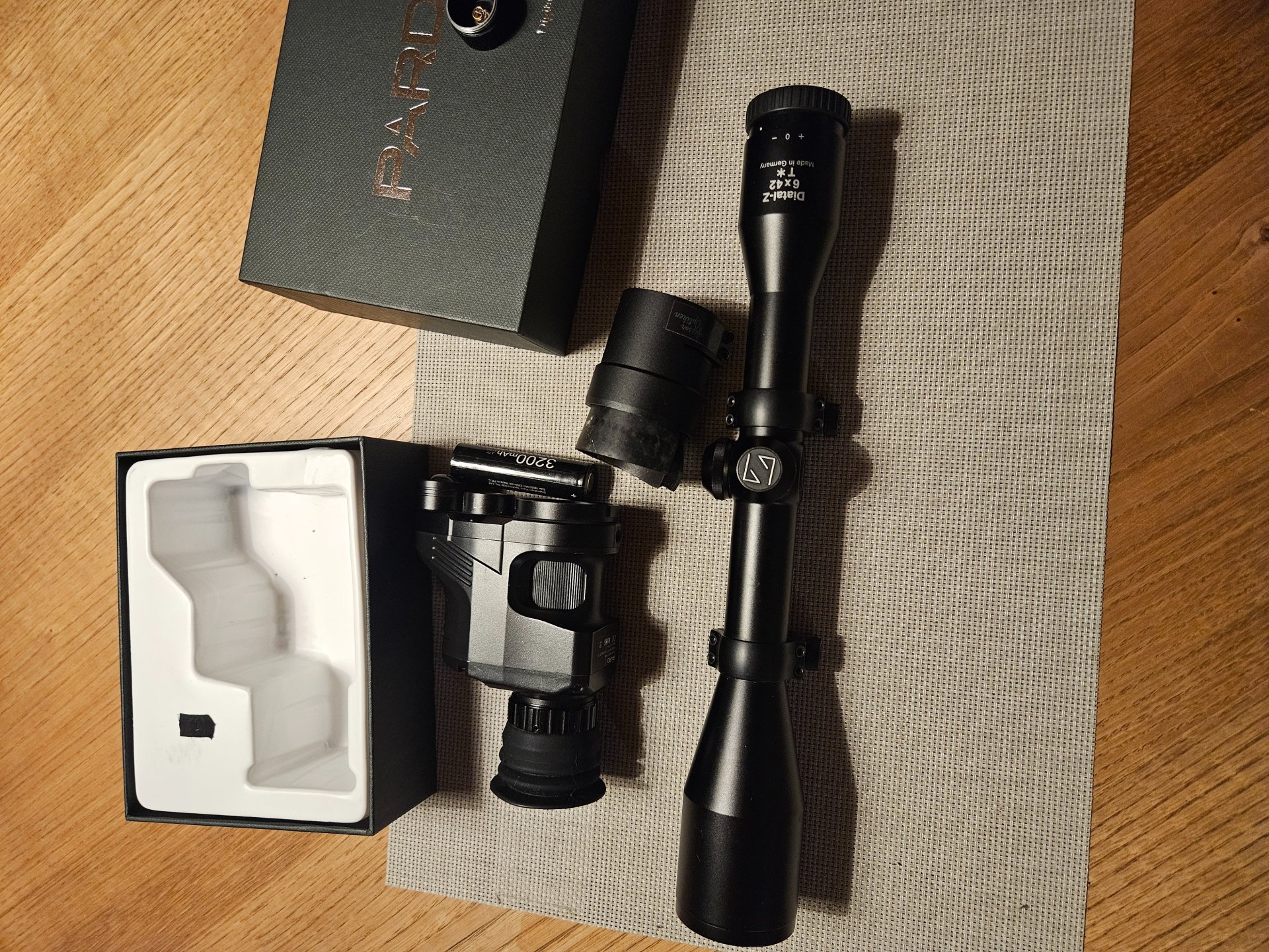 Komplettes Nachtjagd-Set: Zeiss Diatal-Z 6x42 T Zielfernrohr & Digitales Nachtsichtgerät PARD NV-007 – Bild 5