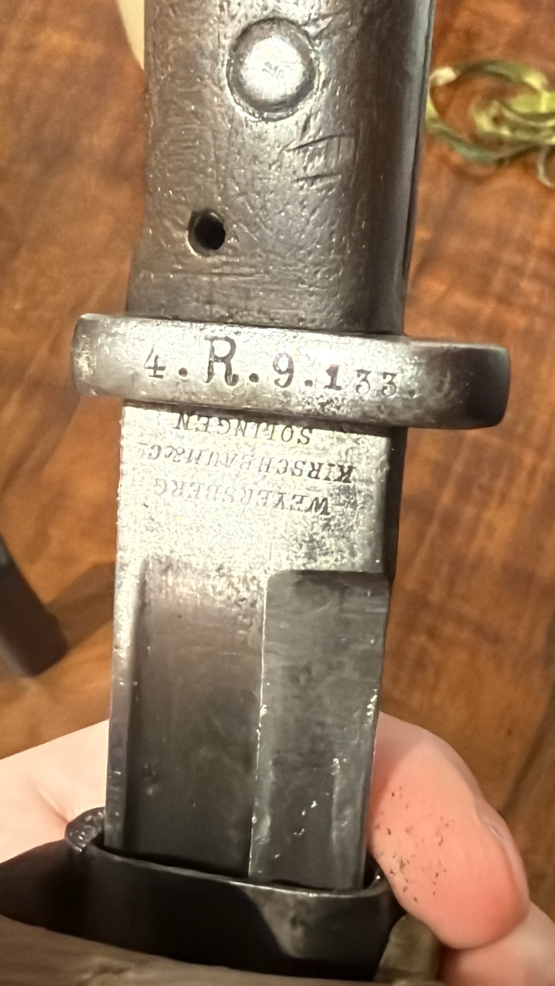 Seitengewehr 71/84 Bajonett – Bild 4