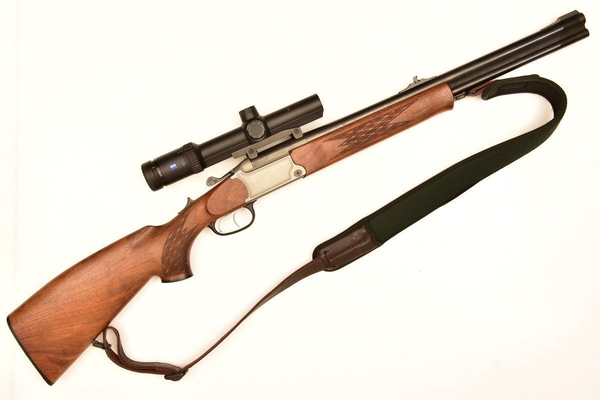 Pünktlich zur Drückjagdsaison: Blaser Bockdoppelbüchse B97, Kal. .30-06, Zeiss Conquest V6 1,1-6x24 – Bild 1
