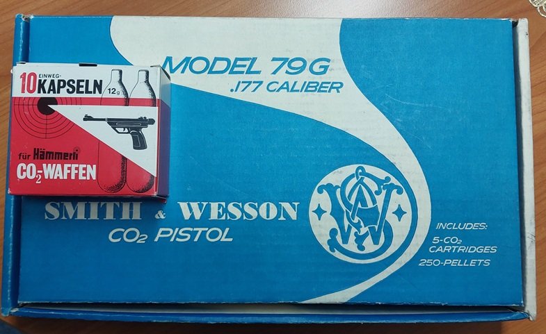 Original Smith & Wesson CO2-Pistole 79G – Bild 7
