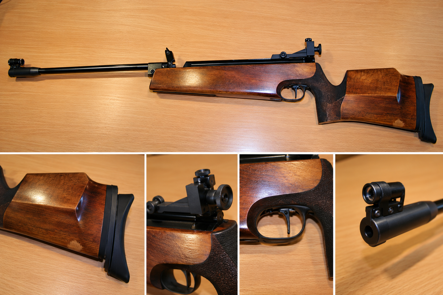 Feinwerkbau 301 S Match-Luftgewehr – 4,5 mm – Voll funktionsfähig – Bild 2
