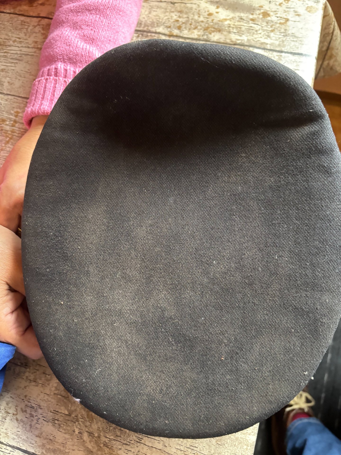 Wermacht WK2 Schirmmütze im Fundzustand Altersbedingte Gebrauchsspuren gr60 – Bild 2