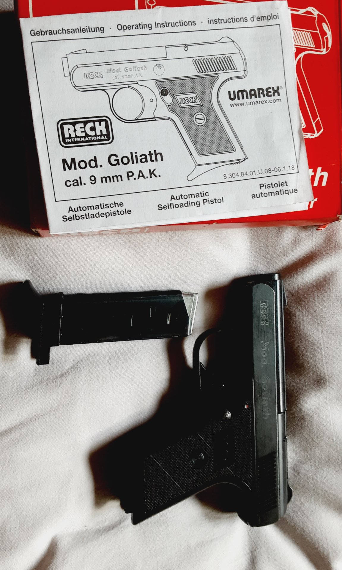 Reck - GOLIATH 9mm Schreckschusspistole – Bild 3