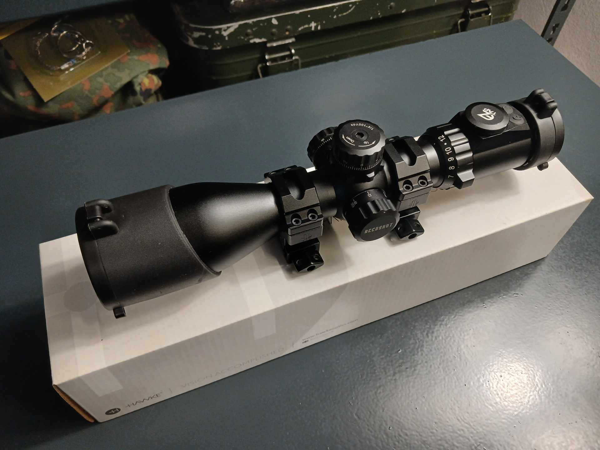 UTG Zf Accushot 3-12x44 mil. – Bild 1