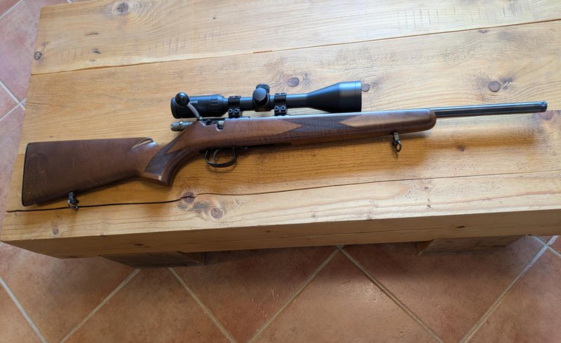 Repetierbüchse Anschütz Mod.1517 Kal. .17HMR Mündungsgewinde Optik Hawke – Bild 1