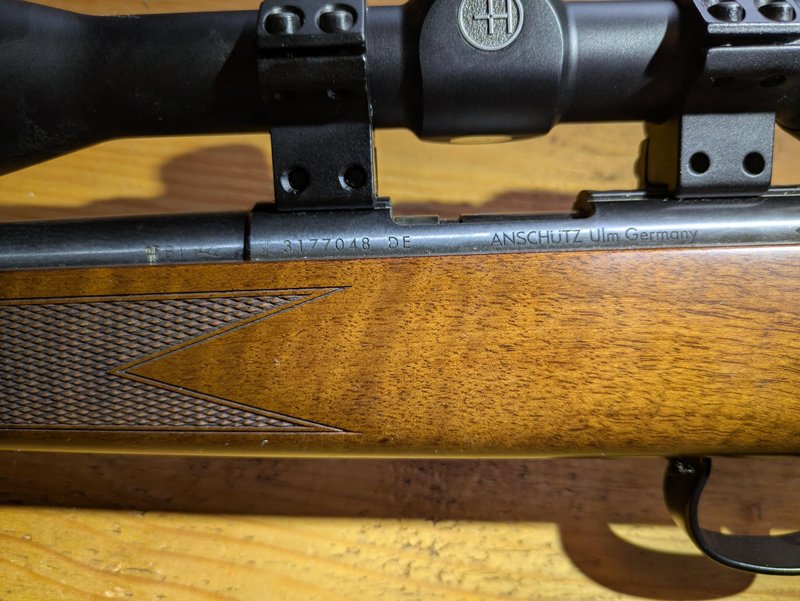Repetierbüchse Anschütz Mod.1517 Kal. .17HMR Mündungsgewinde Optik Hawke – Bild 3