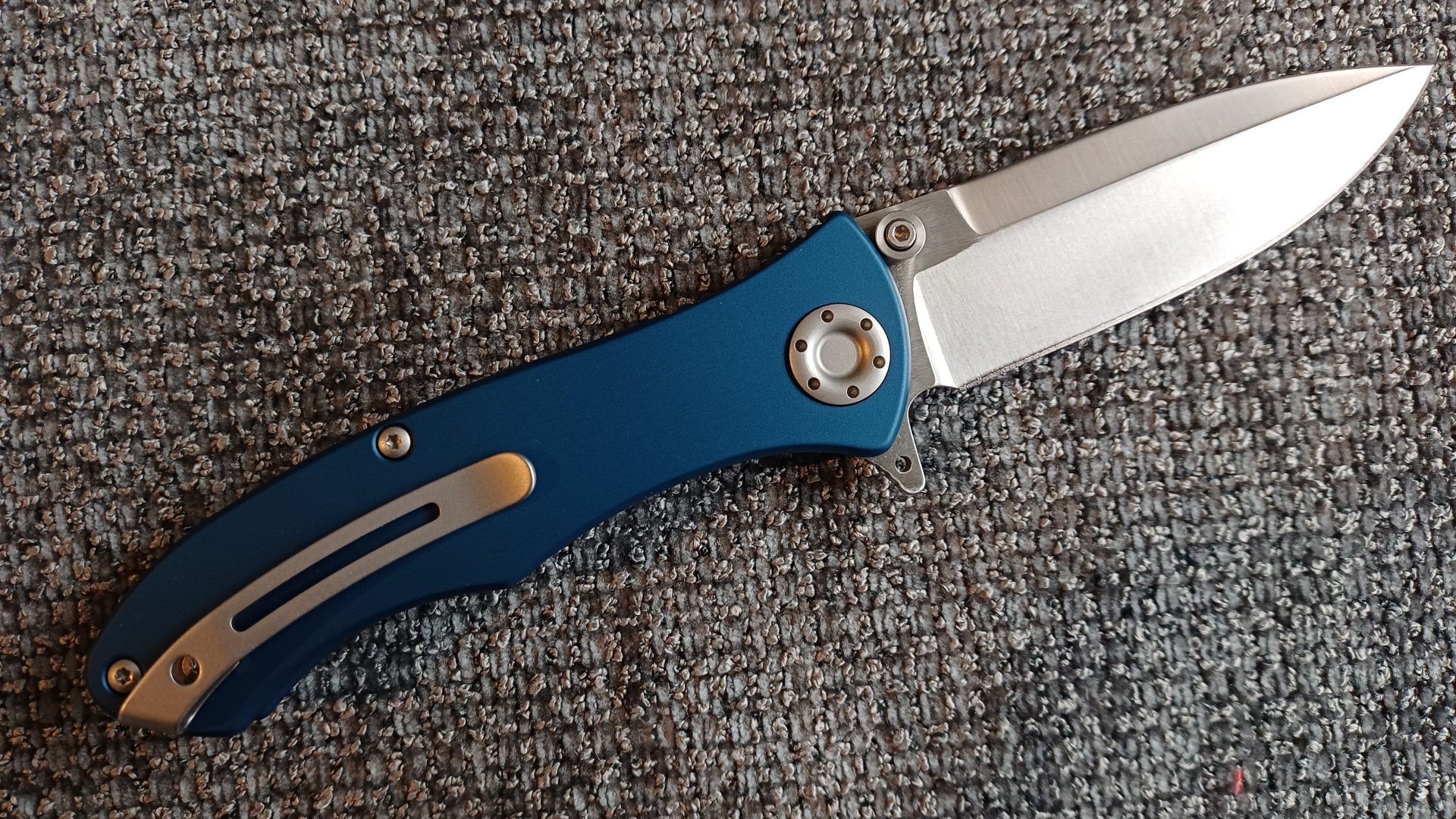 Böker Turbine II – Limitierte Facebook-Edition (Blau/Palisander) | SNR: 123/350 | MINT/OVP – Bild 4