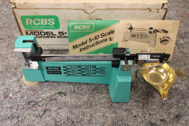 RCBS Pulverwaage 5-10 Scale Wiederladen – Bild 1