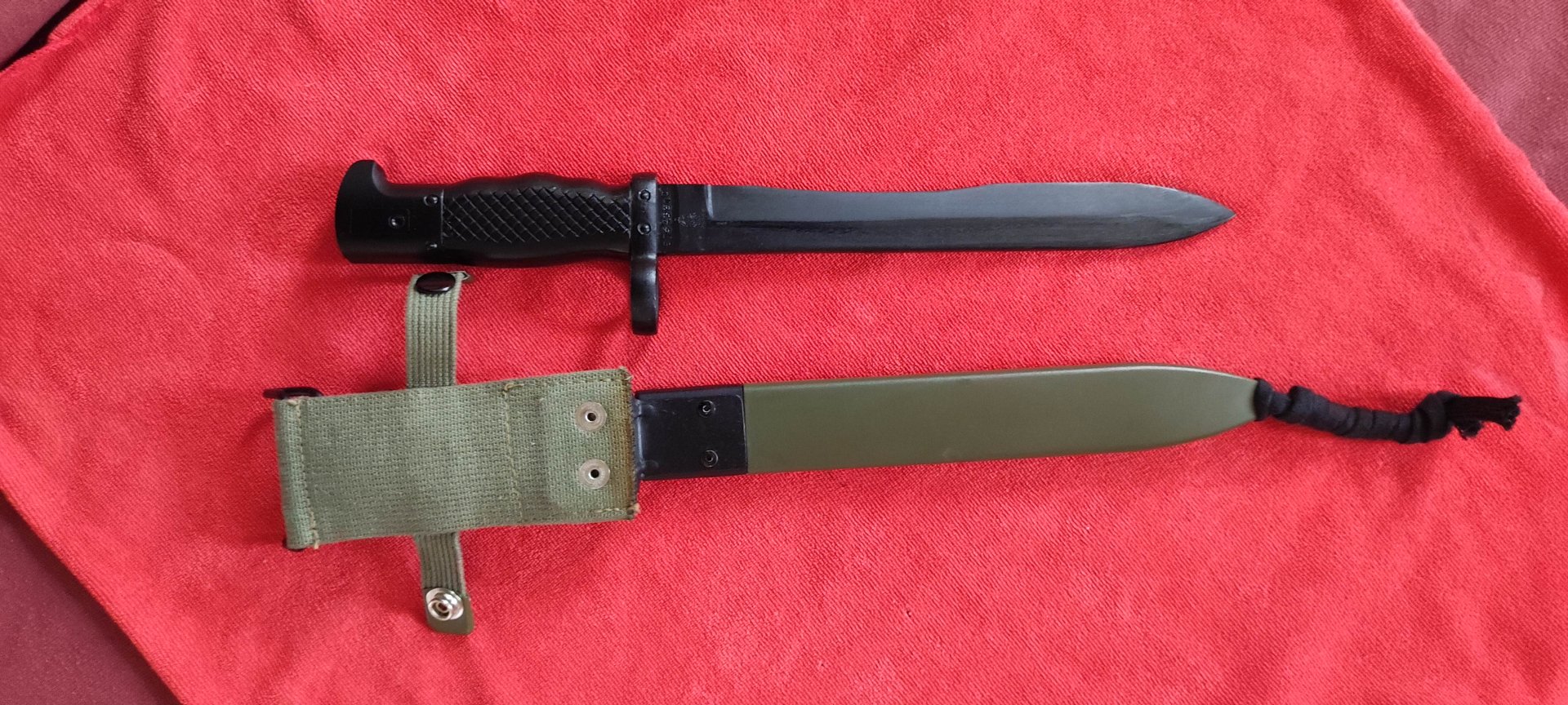 Bajonett Spanisch Macheten-Bajonett für Karabiner FR8 neuwertig – Bild 2