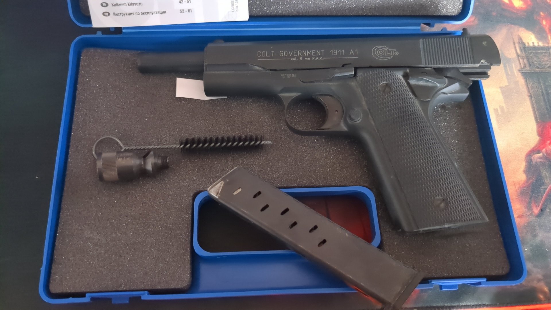 Umarex Colt 1911 9mm P.A.K. Schreckschusspistole – Bild 2