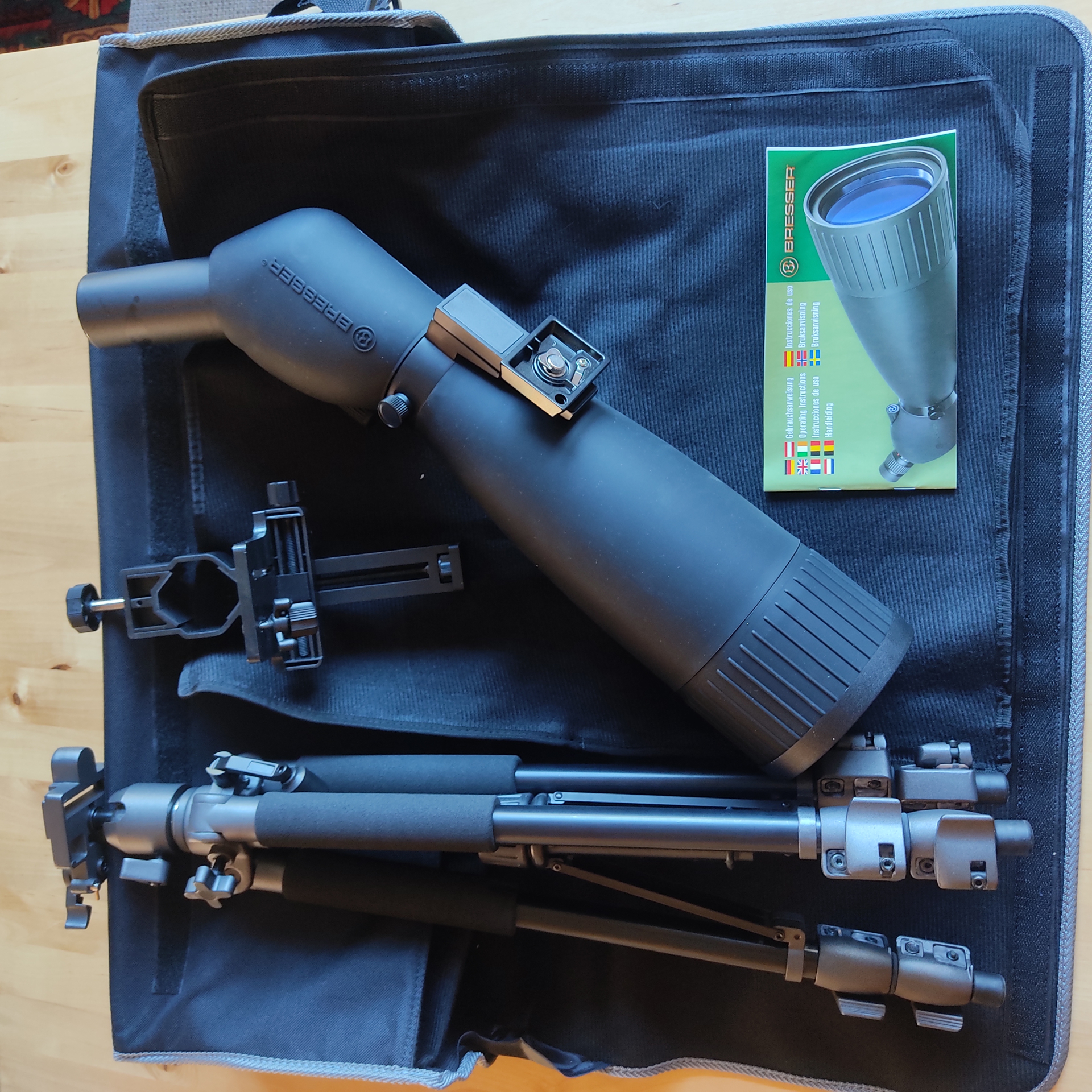 Spektiv Bresser mit Stativ – Bild 3