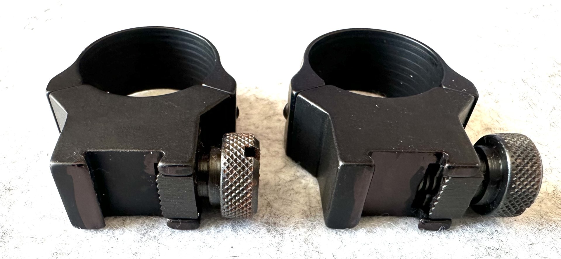 ZF Aufkippmontage 1"/26mm BH 15mm, für 11mm Prismen Schiene, Neuwertig – Bild 4