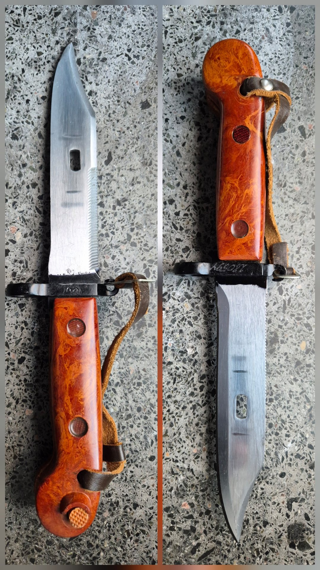 sowjetisches AK47 Bajonett- Mod. 59 /6H3 – Bild 2