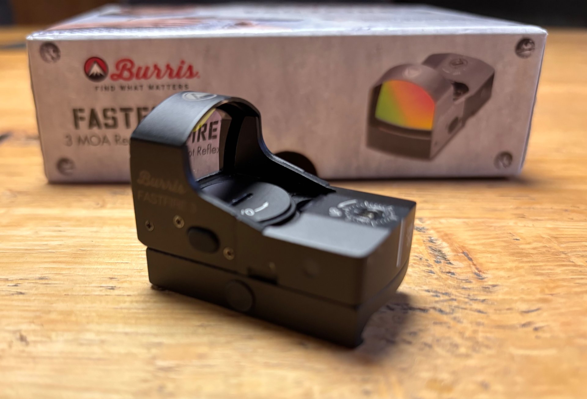 RED DOT Burris Fastfire III - 3Moa - Wasserdicht mit Picatinny Montage – Bild 4