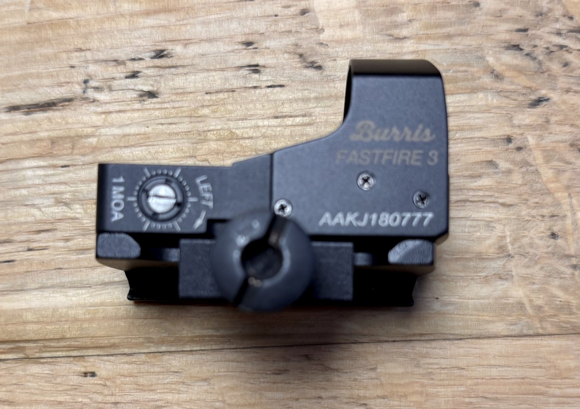 RED DOT Burris Fastfire III - 3Moa - Wasserdicht mit Picatinny Montage – Bild 2