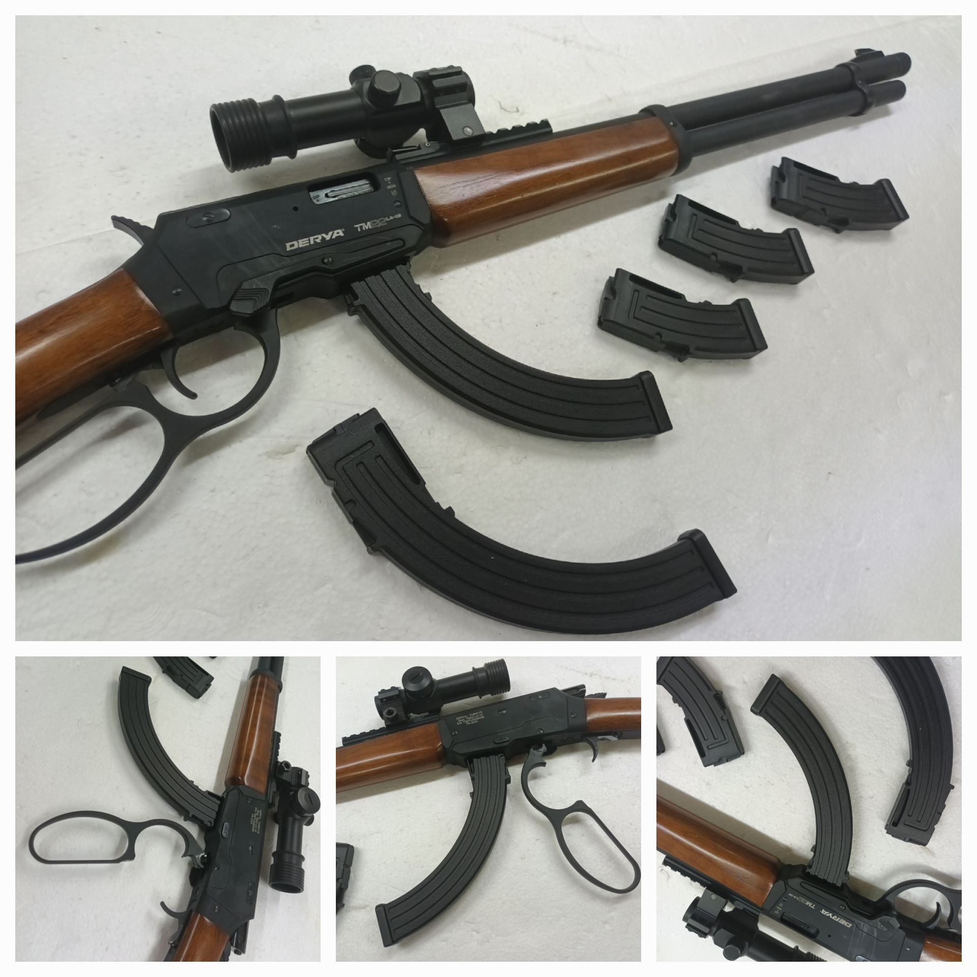 DERYA Mod. TM22 LA-18 __ KK .22lr. UNTERHEBELREPETIERER __ TOP – Bild 1