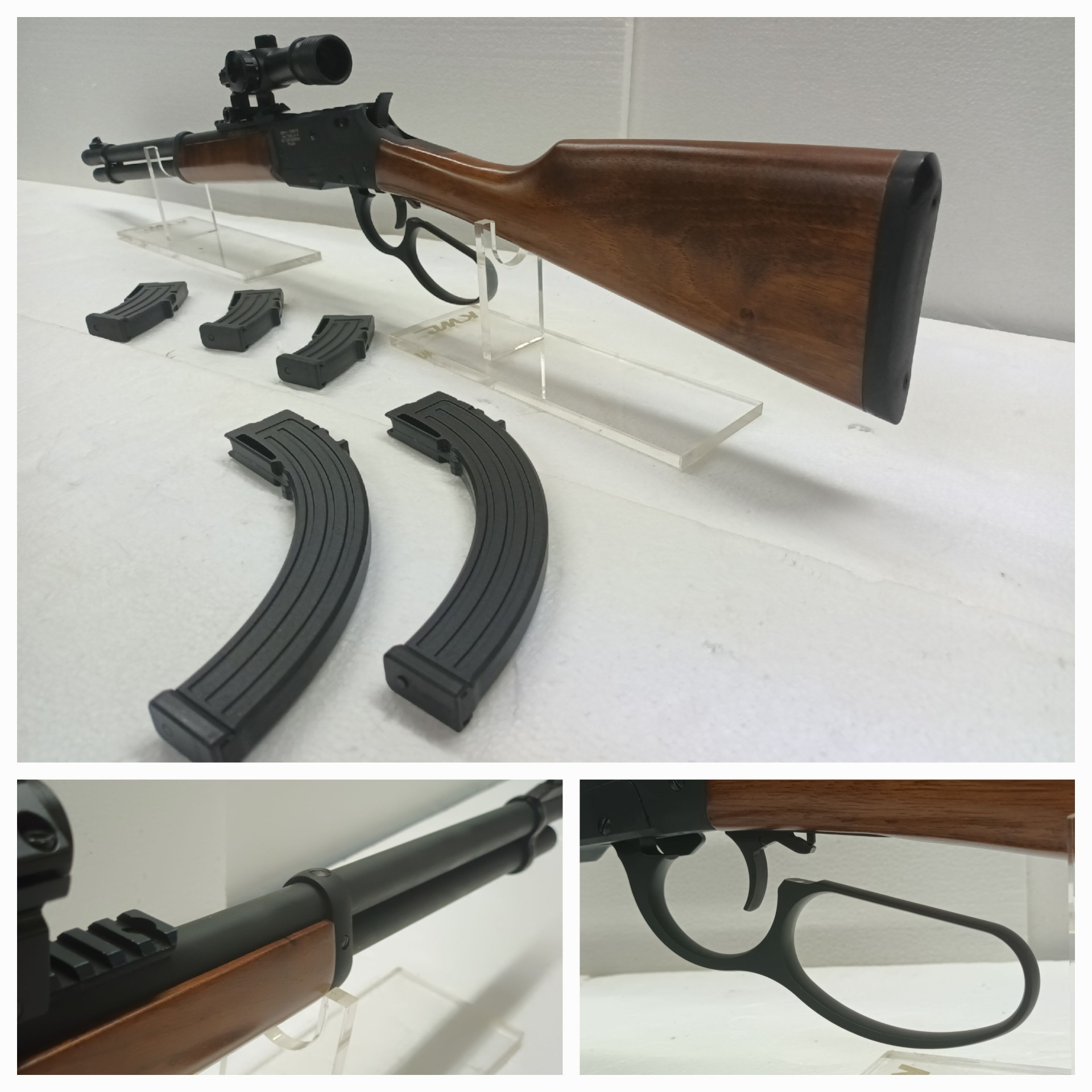 DERYA Mod. TM22 LA-18 __ KK .22lr. UNTERHEBELREPETIERER __ TOP – Bild 3