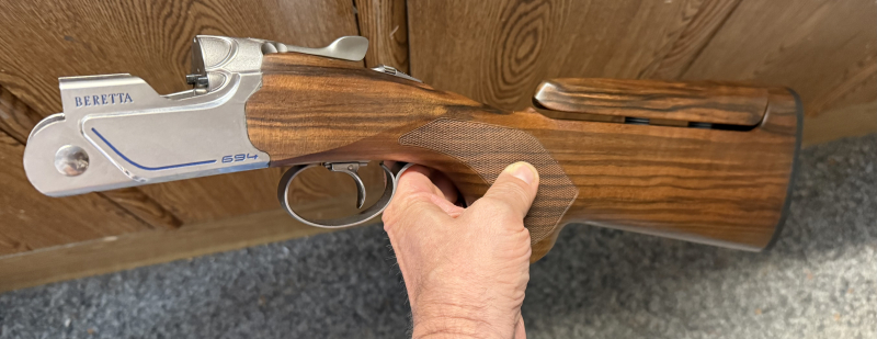 Beretta 694 Sporting AS 12/76, 76cm Läufe, Wechselchokes ausgesuchtes Top Holz zum Sonderpreis – Bild 3