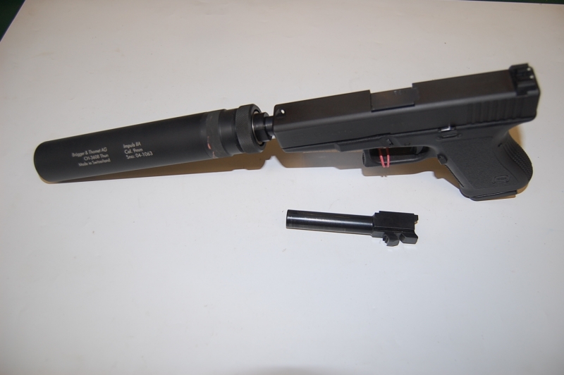 Schalldämpferpistole Glock 19 Kal 9x19mm Neuware – Bild 2