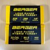 100 Geschosse Berger .224 85,5 gr Long Range Hybrid Target