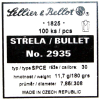 100 Stück S&B | Sellier&Bellot Geschosse #2935 | .308 / 7,62mm - 180grs / 11,7g SPCE mit Scharfrand