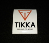 TIKKA - Aufkleber / Sticker - T3 - T3x - T3 TAC - TAC A1