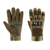 Taktische Handschuhe Vollfinger Oliv – Knöchelschutz · Größe XL