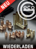NEU 1.500 Stück GECO Geschosse .38 .357 - 158grs/10g FMJ Vollmantel-Flachkopf TOP-Präzision #2318156
