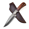 Damast Messer sehr schönes Hand geschmiedetes Damascus Knife 4361