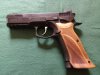 CZ75 SP-01 Shadow - 9mm Luger - 50th Anniversary Ed. + Holzgriffschalen - NEU!