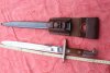 Schweizer Bajonett M1889. Gewehr G89 G96/11 G11