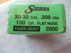 Sierra Geschosse + Winchester Hülsen 30-30
