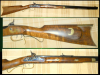 === schwere .45-er Vorderladergewehr Perkussionsbüchse (US-Type Hawken/Plainsrifle) Ardesa/Spanien =