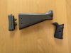 Heckler und Koch HK G3 Schaftteile Konvolut grün/schwarz