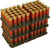 MTM 50er Shotshell Tray Cal 16GA Schrot Slug Aufbewahrungsbrett für 50 Stück! STAPELBAR 16/70 16/67