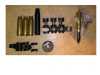 20mm BMK Schlüsselanhänger inkl- DEKO TOP ZUSTAND Flugabwehr / Messinghülse
