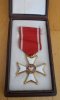 Orden am Band Ritterkreuz emailliert im Etui Polen 1944