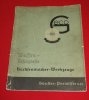 Originaler,! alter GECO Katalog von September 1937