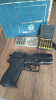 Geco P35 Cal. 35 PTB 456 m. Zubehör top gepflegte Schreckschusspistole selten !!!