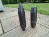2 x DEKO 4 cm KM Flak Splitter und Pz.Gr - ORIGINAL WW 2
