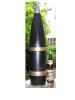Panzerhaupitze 2000/M109 SCHWARZ TOP ZUSTAND Geschoss 155 mm EX Ausführung